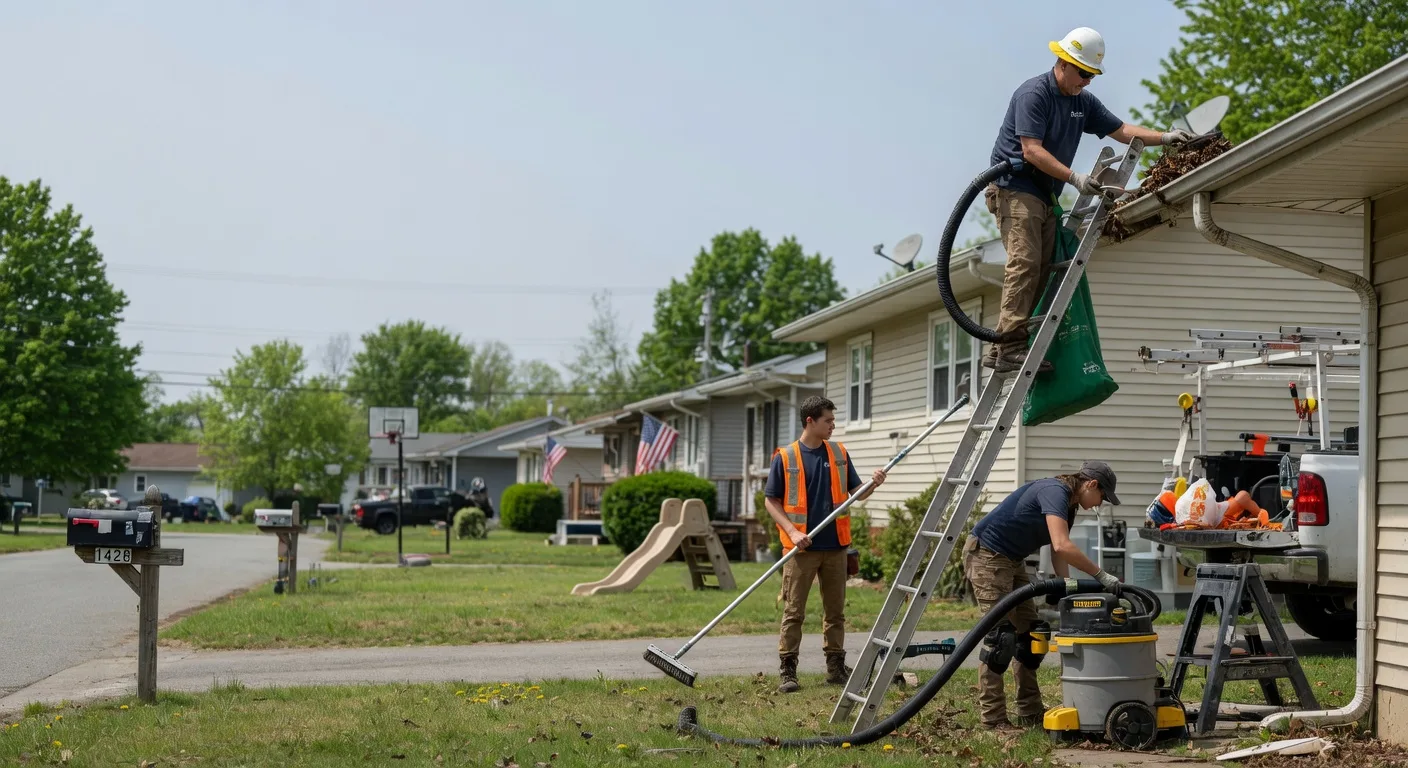 Gutter Installation in Pearl, IL near me